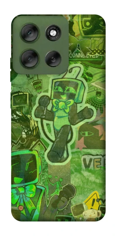 Чохол на Motorola Moto G56 5G Dandysworld tv green theme фото 1 з 1