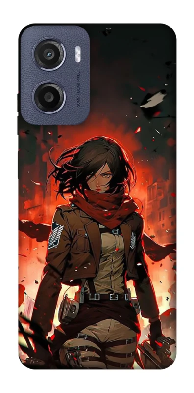 Чохол на Motorola Moto E15 Mikasa v2 фото 1 з 1