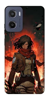 Чохол на Motorola Moto E15 Mikasa v2 фото 1 з 1