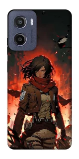 Чохол на Motorola Moto G05 Mikasa v2 фото 1 з 1