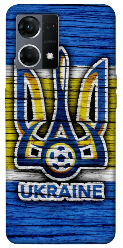 Чохол на Oppo Reno 7 4G UA-Football ver.1 фото 1 з 1