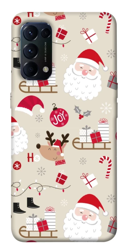Чохол на Oppo Reno 5 4G Новорічний v1 фото 1 з 1