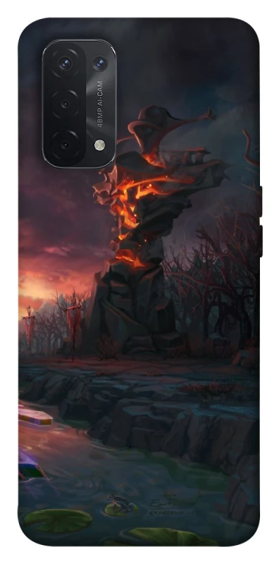 Чохол на Oppo A54 5G / A74 5G Dota road фото 1 з 1