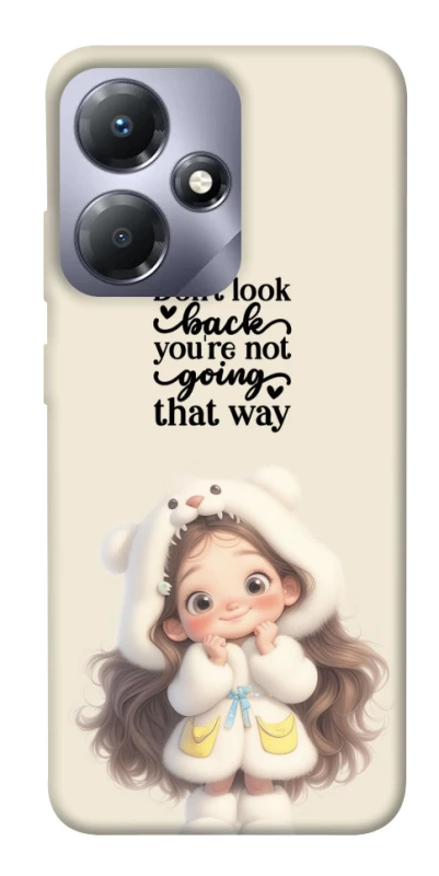 Чохол на Infinix Hot 30 Play Don't look back фото 1 з 1