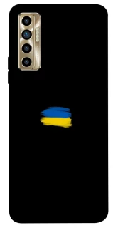 Чехол на TECNO Camon 17P Флаг красками фото 1 из 1