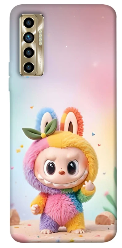 Чехол на TECNO Camon 17P Labubu colored фото 1 из 1