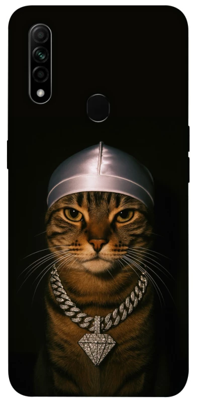 Чохол на Oppo A31 Cat in Bling фото 1 з 1