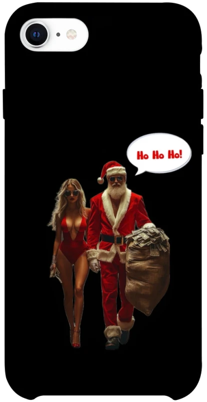 Чехол на Apple iPhone SE (2020) Bad Santa фото 1 из 1