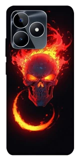 Чохол на Realme C53 Blood Skull фото 1 з 1