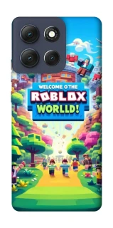 Чохол на Motorola Moto G86 Roblox World фото 1 з 1