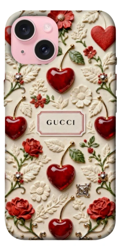 Чехол на Apple iPhone 15 (6.1") Gucci ver.2 фото 1 из 1