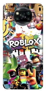 Чохол на Xiaomi Poco X3 NFC / Poco X3 Pro Roblox Characters Collage фото 1 з 1