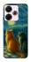 Чехол на Xiaomi Redmi 13 4G Cats under the stars фото 1 из 1