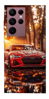 Чехол на Samsung Galaxy S22 Ultra Audi at sunset фото 1 из 1