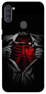 Чехол на Samsung Galaxy A11 Skeleton Heart фото 1 из 1