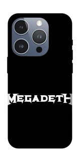 Чохол на Apple iPhone 16 Pro Megadeth logo фото 1 Чохол на Apple iPhone 16 Pro Megadeth logo фото 1 з 1