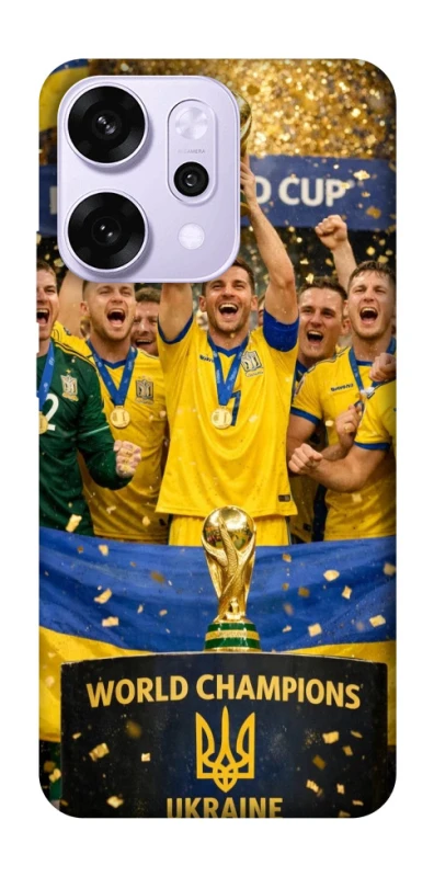 Чохол на Oppo Reno 14 Pro UA-Football ver.5 фото 1 з 1