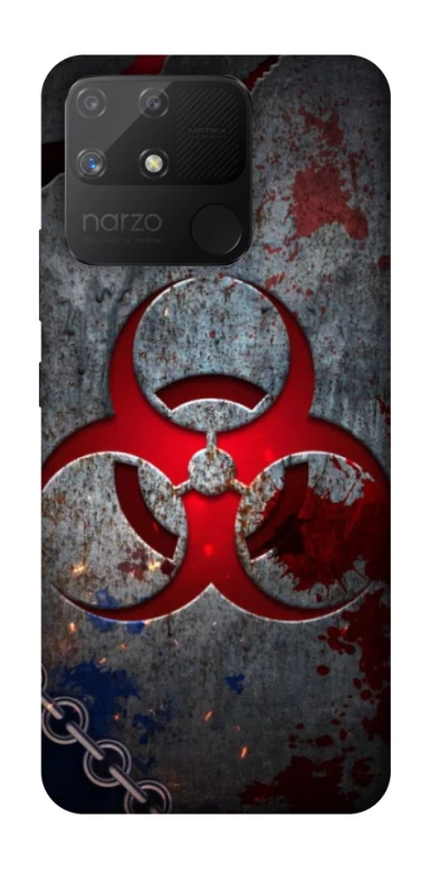 Чохол на Realme Narzo 50A Радіація v3 фото 1 з 1