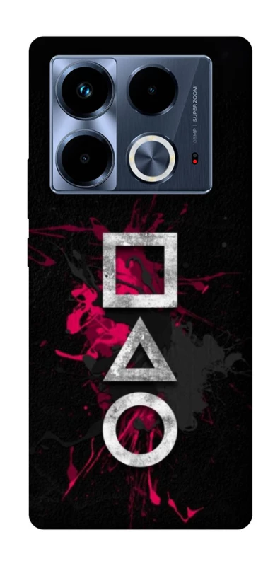 Чохол на Infinix Note 40 4G Square Sentence фото 1 з 1