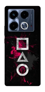 Чохол на Infinix Note 40 4G Square Sentence фото 1 з 1