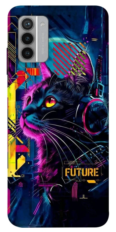 Чехол на Nokia G42 Cyber Cat v2 фото 1 из 1