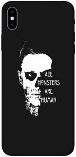 Чохол на Apple iPhone XS Max (6.5") All Monsters are Human фото 1 з 1