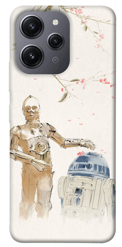 Чохол на Xiaomi Redmi 12 Star Wars robots фото 1 з 1