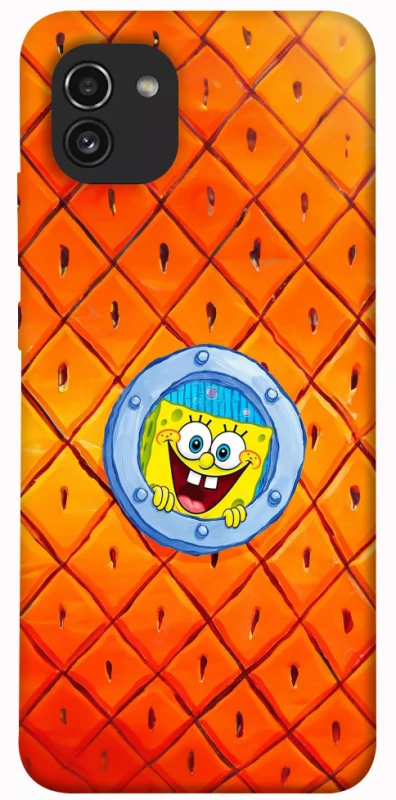 Чохол на Samsung Galaxy A03 Дім Спанч Боба фото 1 з 1