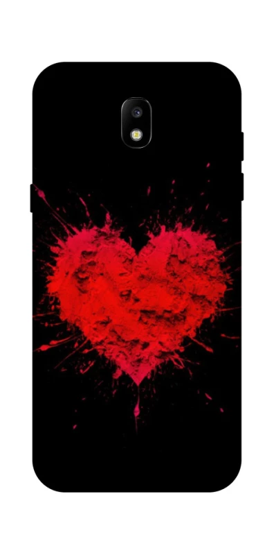 Чехол на Samsung Galaxy J5 (2017) Splash heart фото 1 из 1