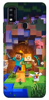 Чехол на ZTE Blade A51 Minecraft game фото 1 из 1