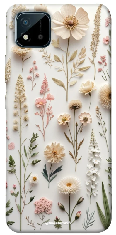 Чохол на Realme C11 (2021) Floral design ver.1 фото 1 з 1