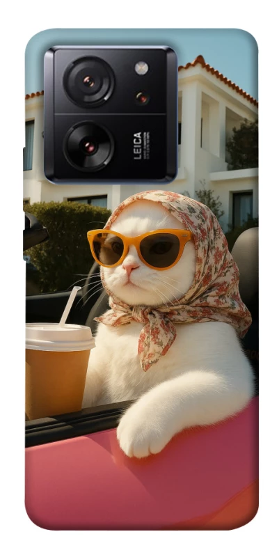 Чохол на Xiaomi 13T Stylish Cat Cruise фото 1 з 1