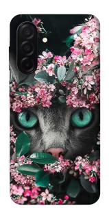 Чохол на Samsung Galaxy A26 5G Кіт в квітах фото 1 з 1