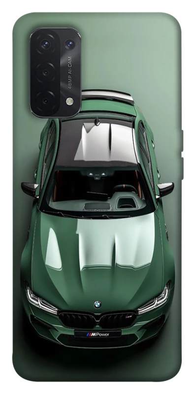 Чохол на Oppo A54 5G / A74 5G BMW green фото 1 з 1