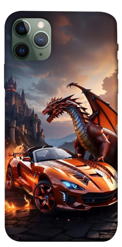 Чехол на Apple iPhone 11 Pro Max (6.5") Сar and dragon фото 1 из 1