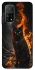 Чехол на Xiaomi Mi 10T Огненный кот фото 1 из 1