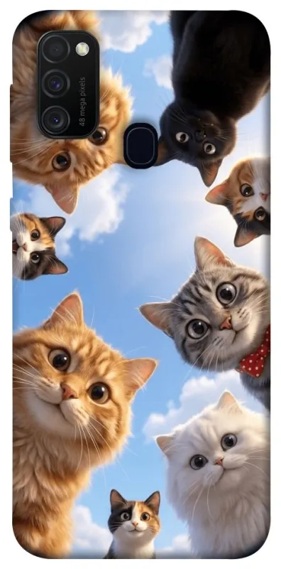 Чохол на Samsung Galaxy M21 Cats фото 1 з 1