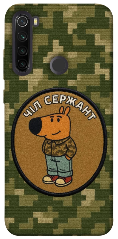 Чехол на Xiaomi Redmi Note 8T Чил сержант фото 1 из 1