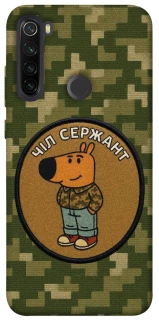 Чехол на Xiaomi Redmi Note 8T Чил сержант фото 1 из 1