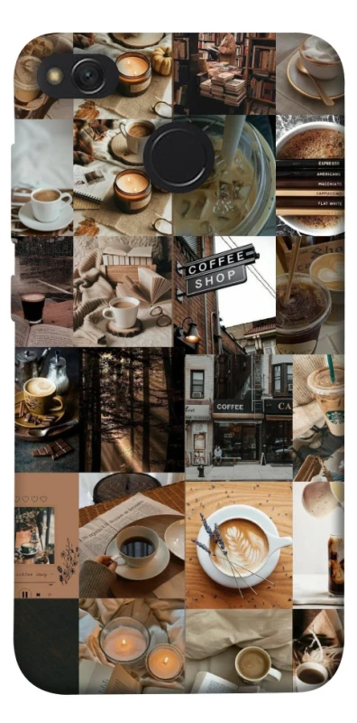 Чохол на Xiaomi Redmi 4X Coffee collage ver.3 фото 1 з 1