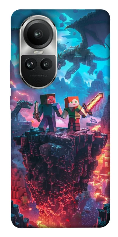 Чохол на Oppo Reno 10 Minecraft v3 фото 1 з 1