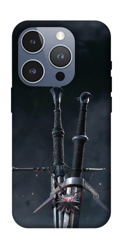 Чохол на Apple iPhone 16 Pro Мечі Ведьмака фото 1 з 1