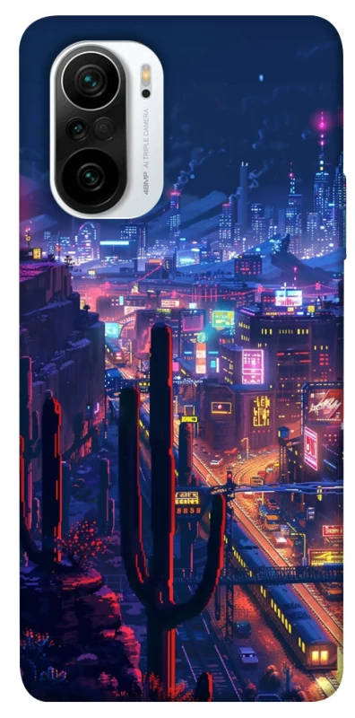 Чохол на Xiaomi Redmi K40 / K40 Pro / K40 Pro+ / Poco F3 Night city фото 1 з 1