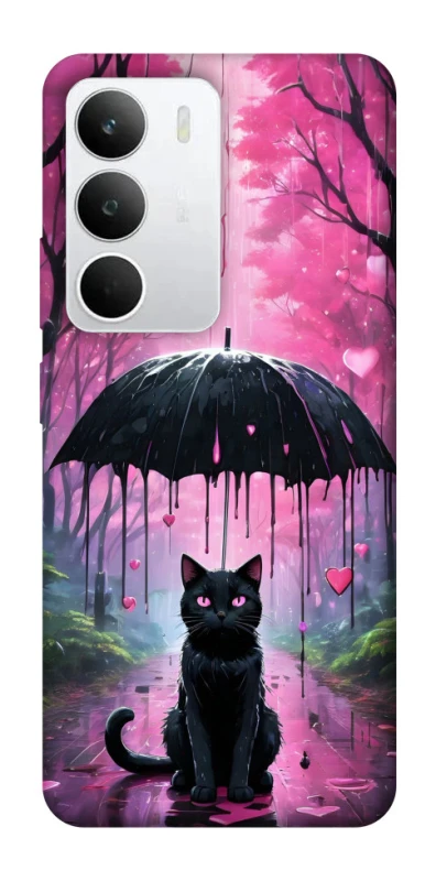 Чохол на Realme C71 Black cat фото 1 з 1