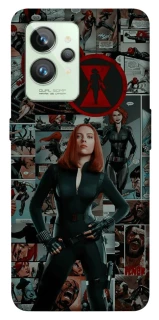 Чохол на Realme GT2 Black Widow фото 1 з 1
