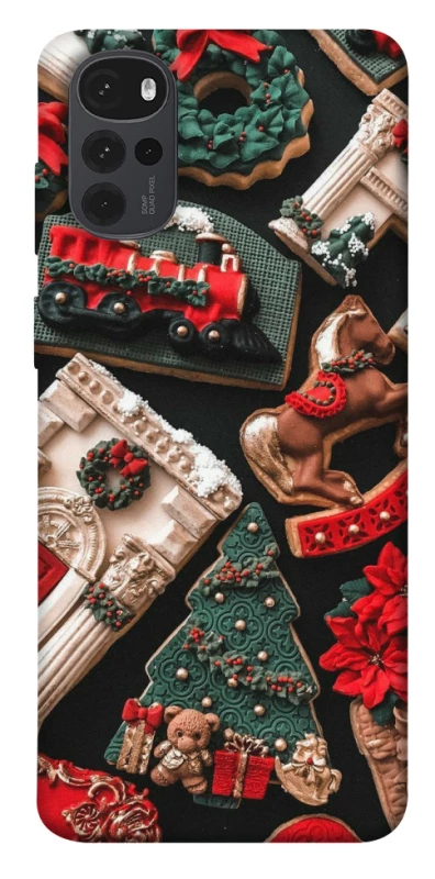 Чохол на Motorola Moto G22 Новорічний v20 фото 1 з 1