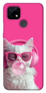Чохол на Realme C21 Pink kitty фото 1 Чохол на Realme C21 Pink kitty фото 1 з 1