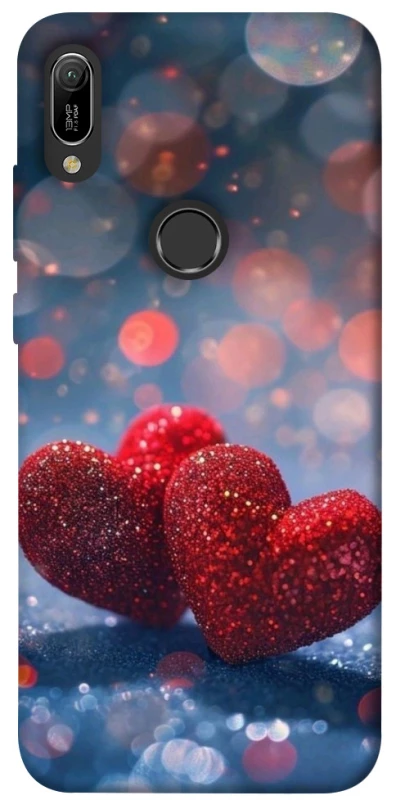 Чохол на Huawei Y6 (2019) Red hearts фото 1 з 1