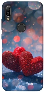 Чехол на Huawei Y6 (2019) Red hearts фото 1 из 1