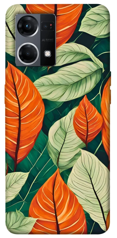 Чохол на Oppo Reno 7 4G Leaves фото 1 з 1